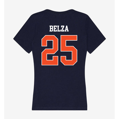 Auburn - NCAA Baseball : Taylor Belza - Classic Shersey Women's V-Neck T-Shirt-1