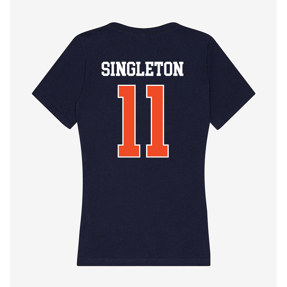 Auburn - NCAA Football : Keshaun Singleton - Classic Shersey Women's V-Neck T-Shirt-1