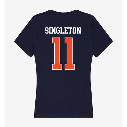 Auburn - NCAA Football : Keshaun Singleton - Classic Shersey Women's V-Neck T-Shirt-1