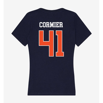 Auburn - NCAA Baseball : LJ Cormier - Classic Shersey Women's V-Neck T-Shirt-1