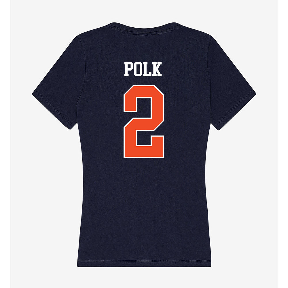 Auburn - NCAA Women's Soccer : Torrey Polk - Classic Shersey Women's V-Neck T-Shirt-1