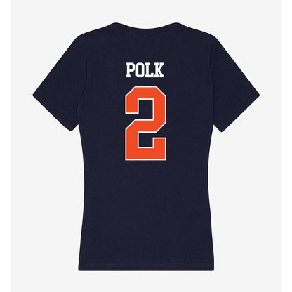 Auburn - NCAA Women's Soccer : Torrey Polk - Classic Shersey Women's V-Neck T-Shirt-1