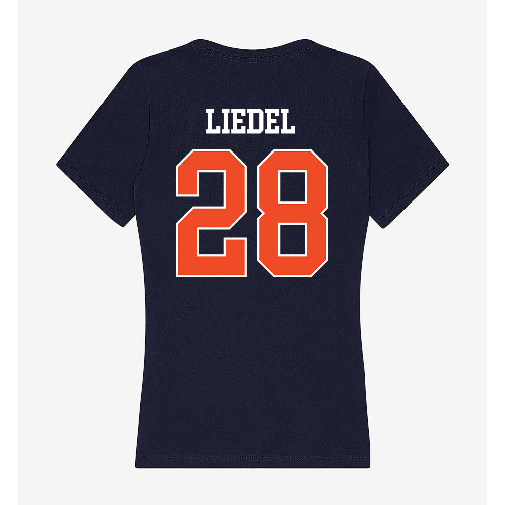 Auburn - NCAA Baseball : Carson Liedel - Classic Shersey Women's V-Neck T-Shirt-1
