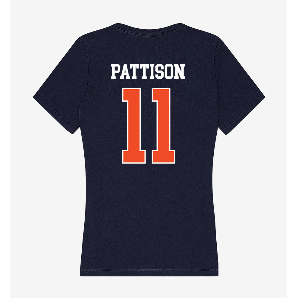Auburn - NCAA Women's Soccer : Eva Pattison - Classic Shersey Women's V-Neck T-Shirt-1