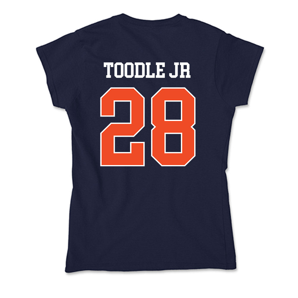 Auburn - NCAA Football : Shadrick Toodle Jr - Classic Shersey Soft Style Women’s T-Shirt-1
