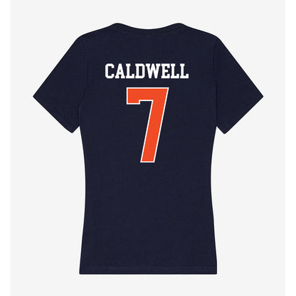 Auburn - NCAA Women's Soccer : Ava Caldwell - Classic Shersey Women's V-Neck T-Shirt-1