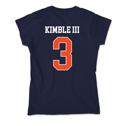 Auburn - NCAA Men's Basketball : George Kimble III - Classic Shersey Soft Style Women’s T-Shirt-1