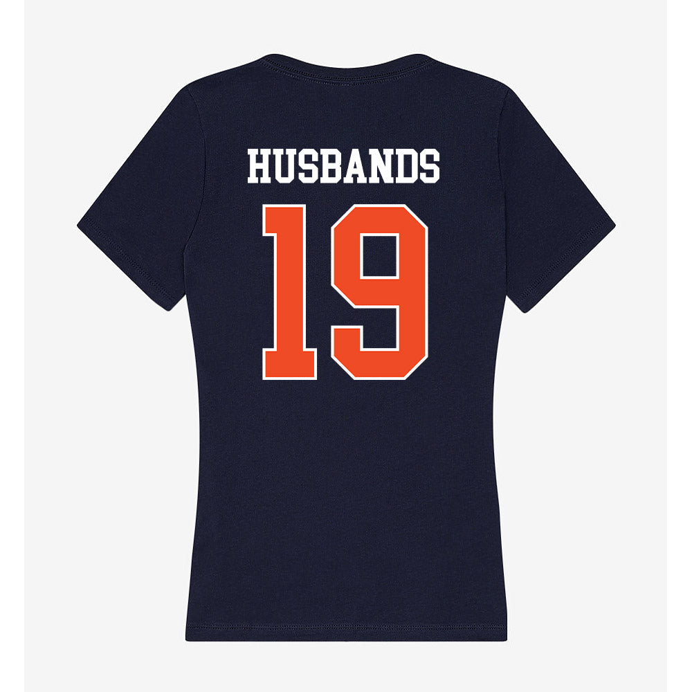 Auburn - NCAA Women's Soccer : Kennedy Husbands - Classic Shersey Women's V-Neck T-Shirt-1