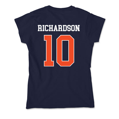Auburn - NCAA Women's Basketball : Sania Richardson - Classic Shersey Soft Style Women’s T-Shirt-1
