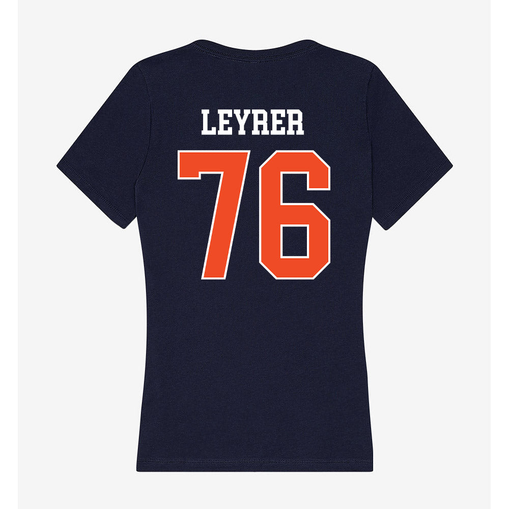 Auburn - NCAA Football : Jack Leyrer - Classic Shersey Women's V-Neck T-Shirt-1