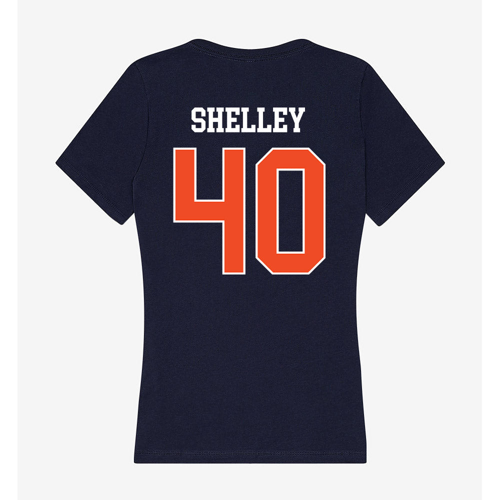 Auburn - NCAA Baseball : Wade Shelley - Classic Shersey Women's V-Neck T-Shirt-1