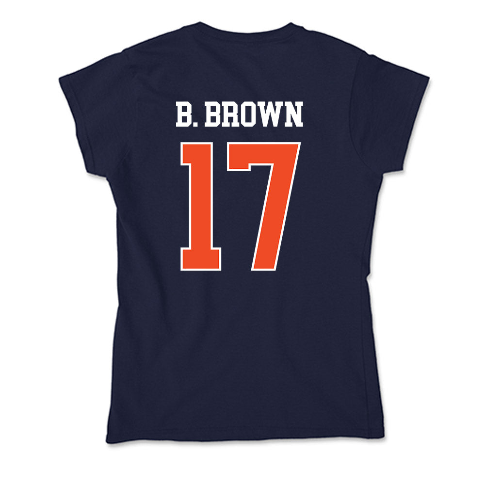 Auburn - NCAA Football : Byrum Brown - Classic Shersey Soft Style Women’s T-Shirt-1