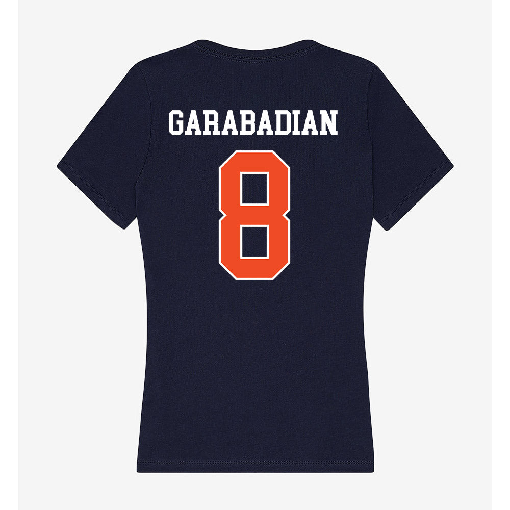 Auburn - NCAA Women's Basketball : Eva Garabadian - Classic Shersey Women's V-Neck T-Shirt-1