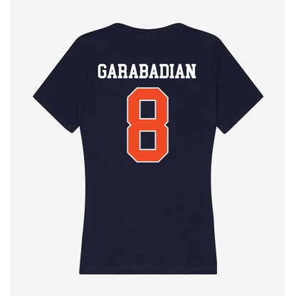 Auburn - NCAA Women's Basketball : Eva Garabadian - Classic Shersey Women's V-Neck T-Shirt-1