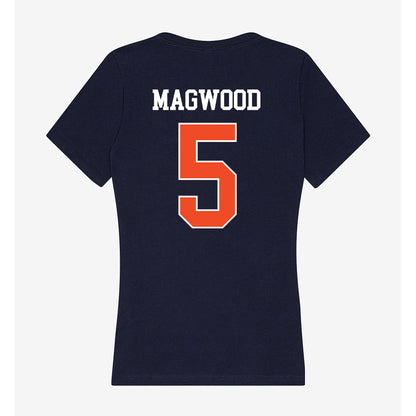 Auburn - NCAA Men's Basketball : Kaden Magwood - Classic Shersey Women's V-Neck T-Shirt-1