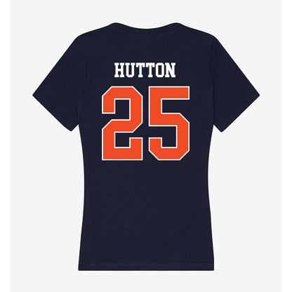 Auburn - NCAA Women's Soccer : Fizz Hutton - Classic Shersey Women's V-Neck T-Shirt-1