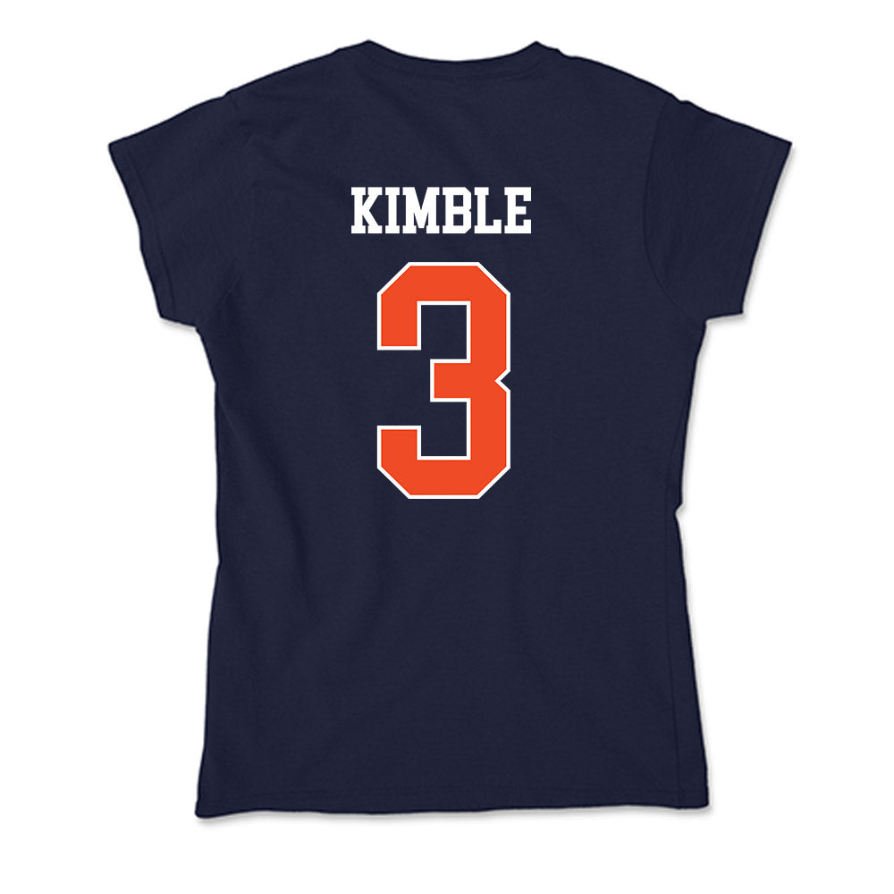 Auburn - NCAA Men's Basketball : George Kimble - Classic Shersey Soft Style Women’s T-Shirt-1