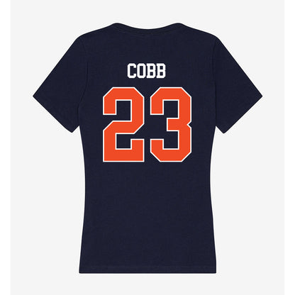 Auburn - NCAA Football : Jeremiah Cobb - Classic Shersey Women's V-Neck T-Shirt-1