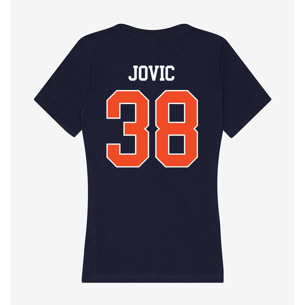 Auburn - NCAA Men's Basketball : Filip Jovic - Classic Shersey Women's V-Neck T-Shirt-1