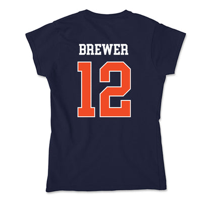 Auburn - NCAA Baseball : Garrett Brewer - Classic Shersey Soft Style Women’s T-Shirt-1