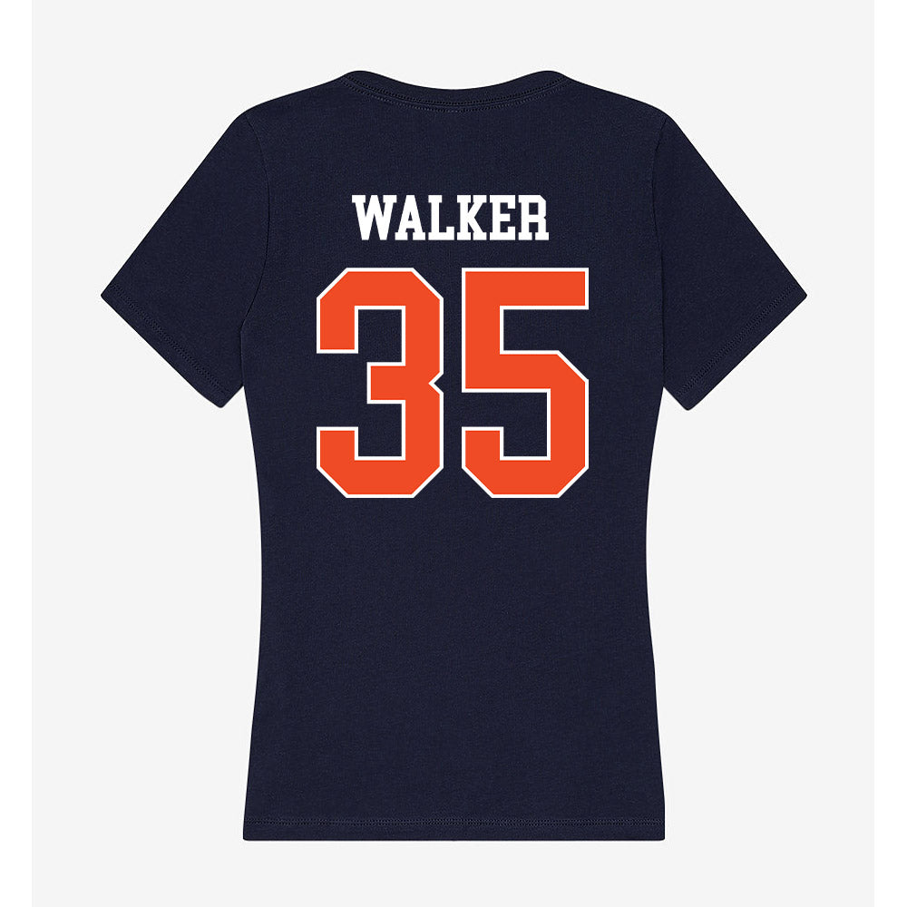 Auburn - NCAA Football : Dallas Walker - Classic Shersey Women's V-Neck T-Shirt-1