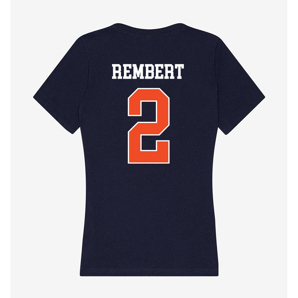 Auburn - NCAA Baseball : Chris Rembert - Classic Shersey Women's V-Neck T-Shirt-1
