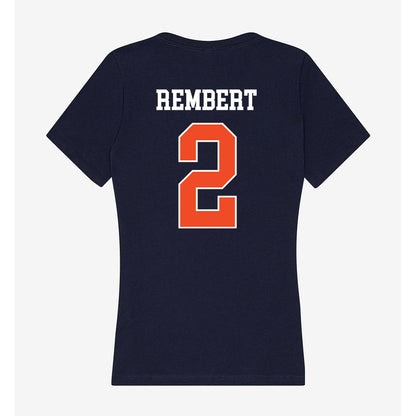 Auburn - NCAA Baseball : Chris Rembert - Classic Shersey Women's V-Neck T-Shirt-1