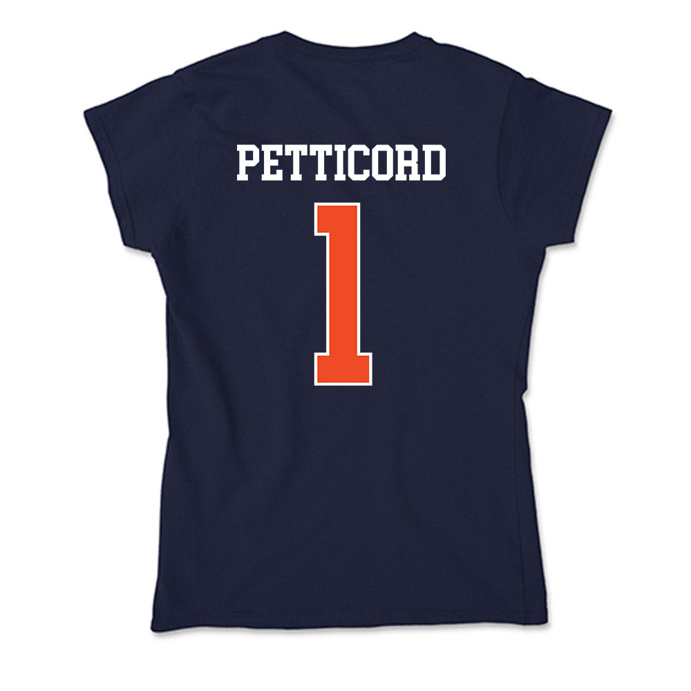 Auburn - NCAA Women's Basketball : Mya Petticord - Classic Shersey Soft Style Women’s T-Shirt-1