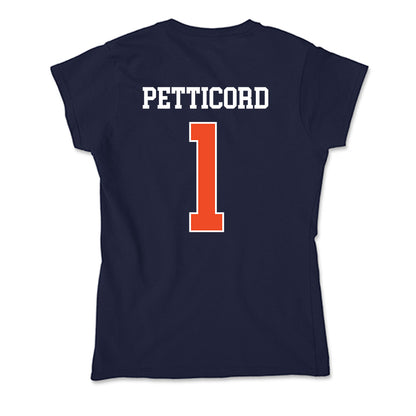 Auburn - NCAA Women's Basketball : Mya Petticord - Classic Shersey Soft Style Women’s T-Shirt-1