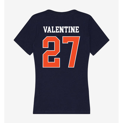 Auburn - NCAA Softball : Peyton Valentine - Classic Shersey Women's V-Neck T-Shirt-1