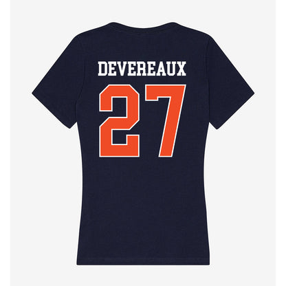 Auburn - NCAA Women's Soccer : Lileah Devereaux - Classic Shersey Women's V-Neck T-Shirt-1