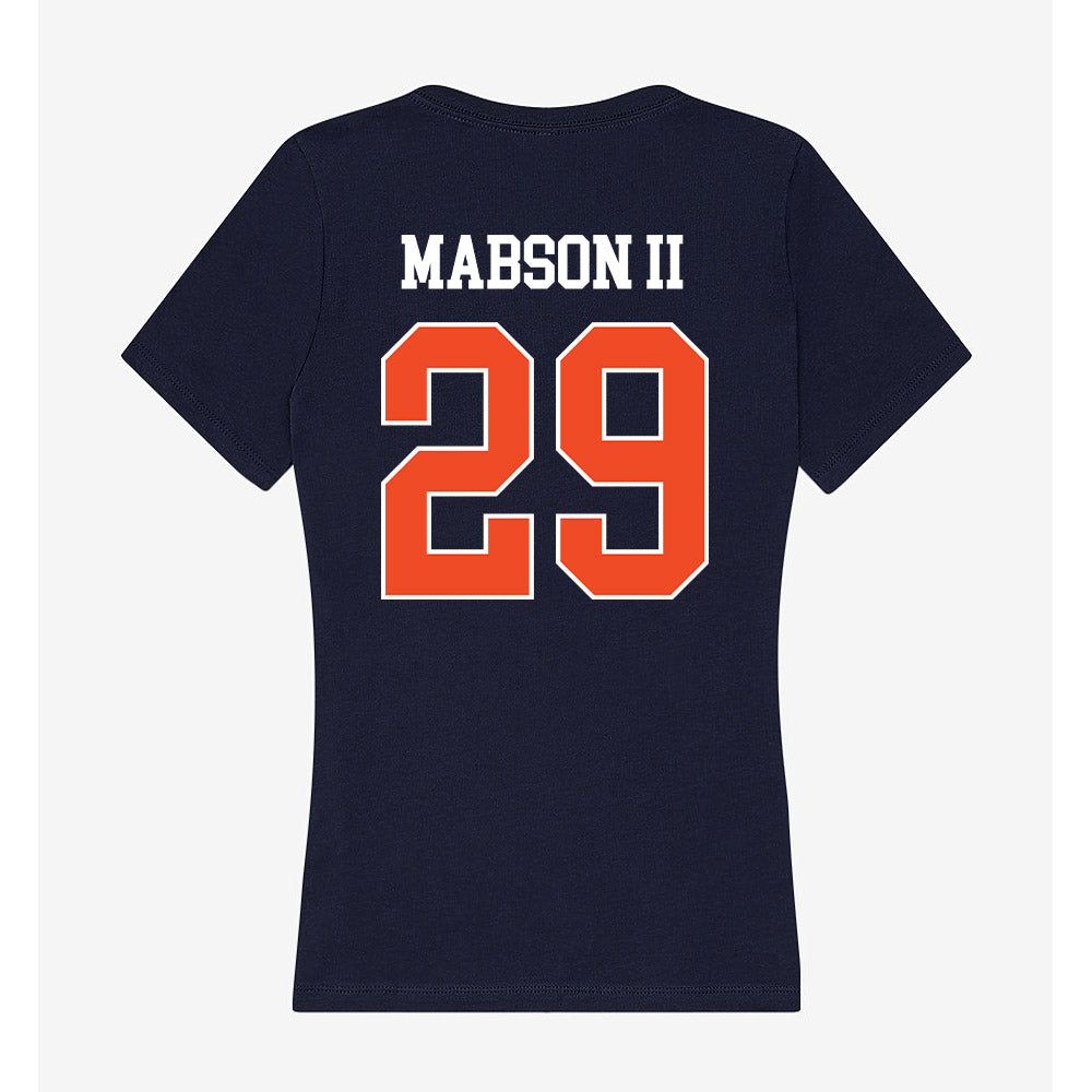 Auburn - NCAA Football : Omar Mabson II - Classic Shersey Women's V-Neck T-Shirt-1