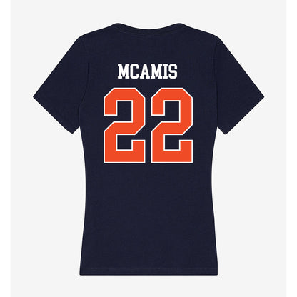 Auburn - NCAA Women's Volleyball : Macy McAmis - Classic Shersey Women's V-Neck T-Shirt-1