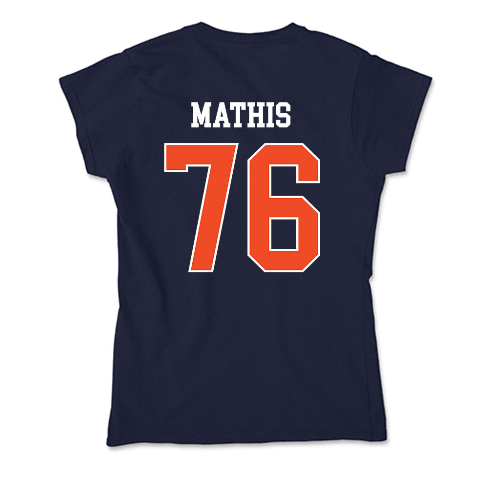 Auburn - NCAA Football : Mason Mathis - Classic Shersey Soft Style Women’s T-Shirt-1
