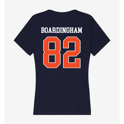 Auburn - NCAA Football : Arlis Boardingham - Classic Shersey Women's V-Neck T-Shirt-1