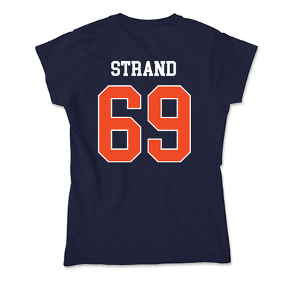 Auburn - NCAA Football : Jacob Strand - Classic Shersey Soft Style Women’s T-Shirt-1