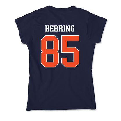 Auburn - NCAA Football : Hunter Herring - Classic Shersey Soft Style Women’s T-Shirt-1