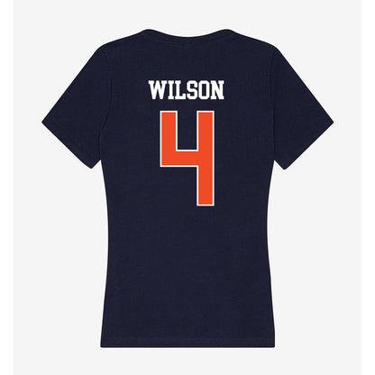 Auburn - NCAA Softball : Daigle Wilson - Classic Shersey Women's V-Neck T-Shirt-1