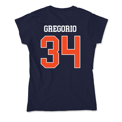 Auburn - NCAA Baseball : Logan Gregorio - Classic Shersey Soft Style Women’s T-Shirt-1