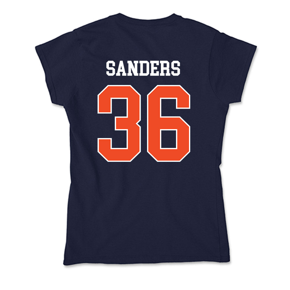 Auburn - NCAA Baseball : Jackson Sanders - Classic Shersey Soft Style Women’s T-Shirt-1