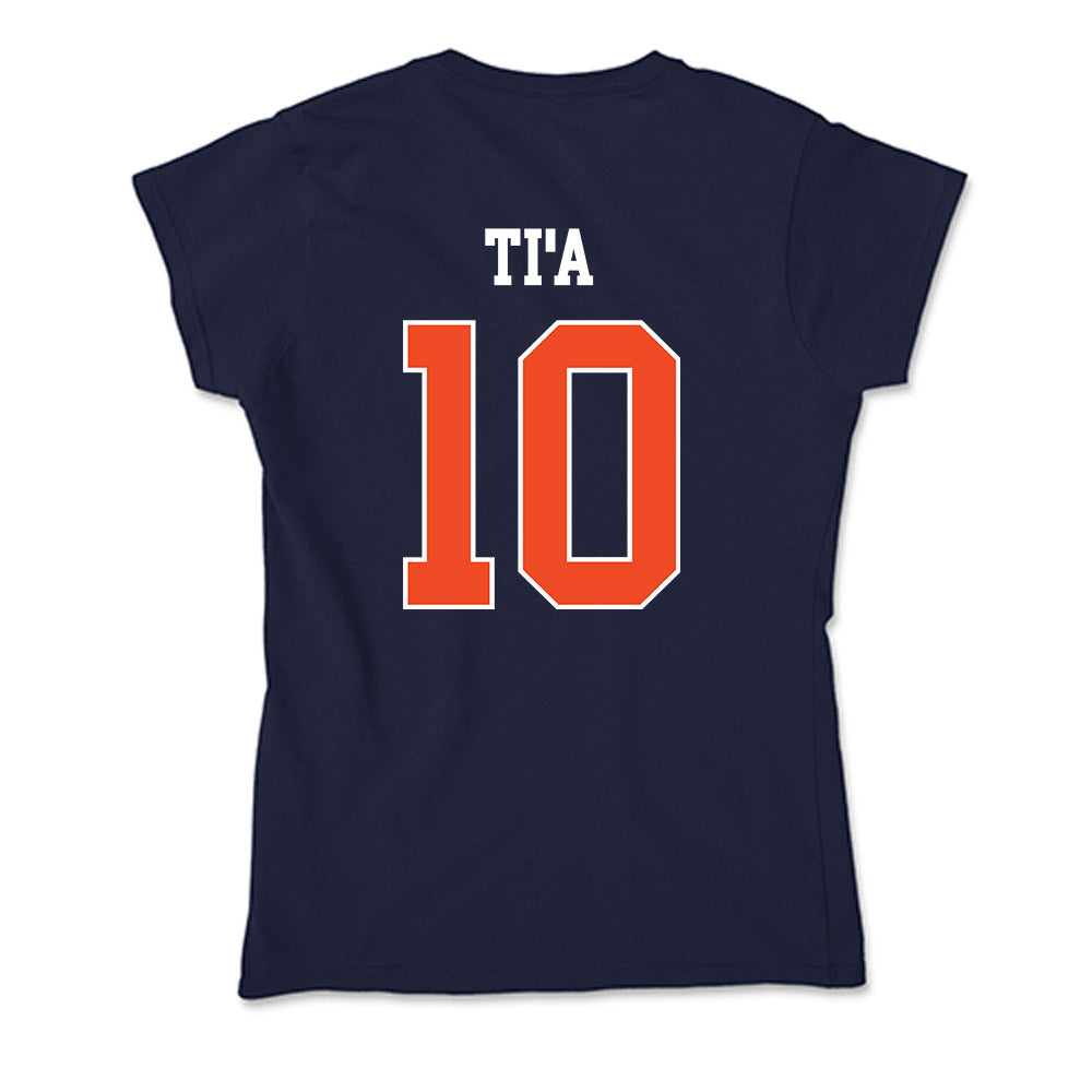 Auburn - NCAA Football : Tristan Ti'a - Classic Shersey Soft Style Women’s T-Shirt-1