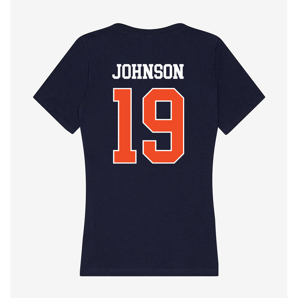 Auburn - NCAA Football : Jake Johnson - Classic Shersey Women's V-Neck T-Shirt-1