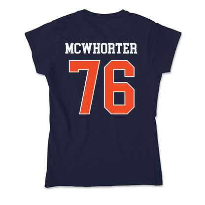 Auburn - NCAA Football : Bear McWhorter - Classic Shersey Soft Style Women’s T-Shirt-1