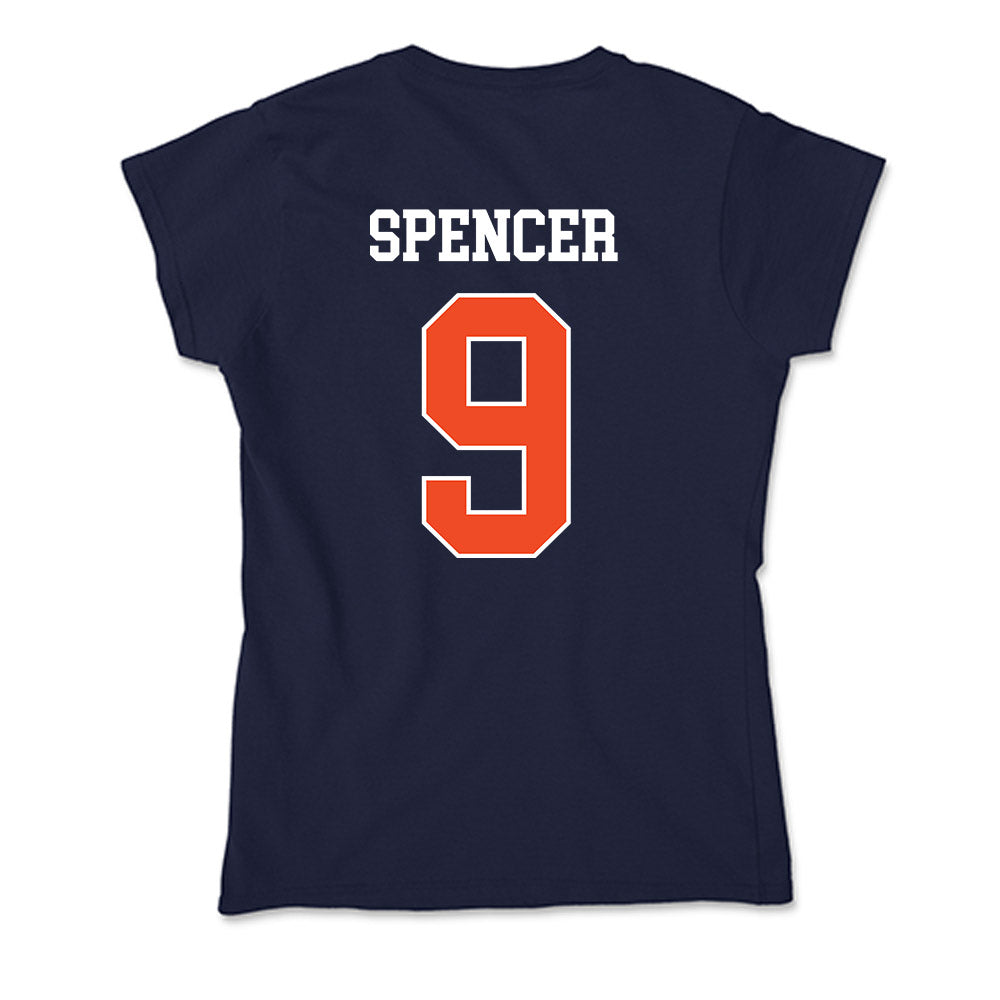 Auburn - NCAA Football : Deshawn Spencer - Classic Shersey Soft Style Women’s T-Shirt-1