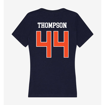 Auburn - NCAA Baseball : Ty Thompson - Classic Shersey Women's V-Neck T-Shirt-1