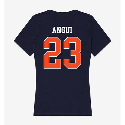 Auburn - NCAA Women's Basketball : Arek Angui - Classic Shersey Women's V-Neck T-Shirt-1