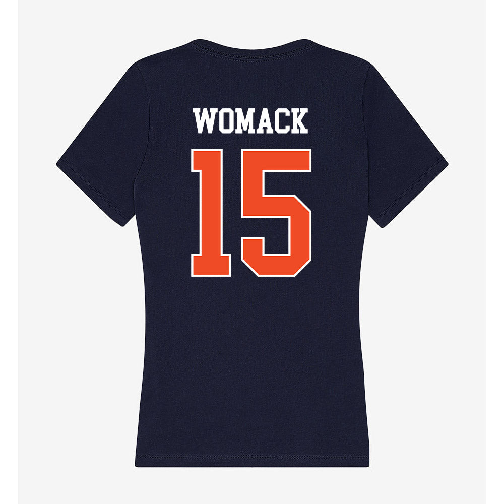 Auburn - NCAA Football : Da'Shawn Womack - Classic Shersey Women's V-Neck T-Shirt-1
