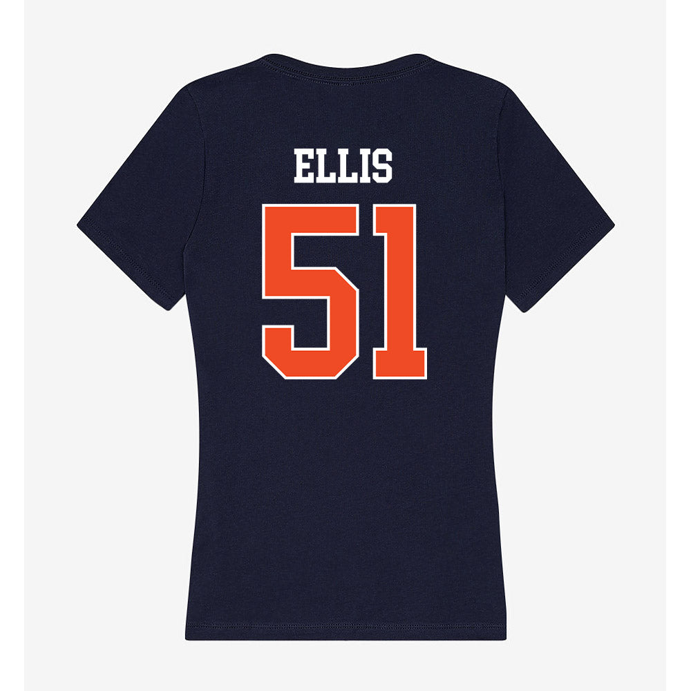 Auburn - NCAA Football : Kail Ellis - Classic Shersey Women's V-Neck T-Shirt-1