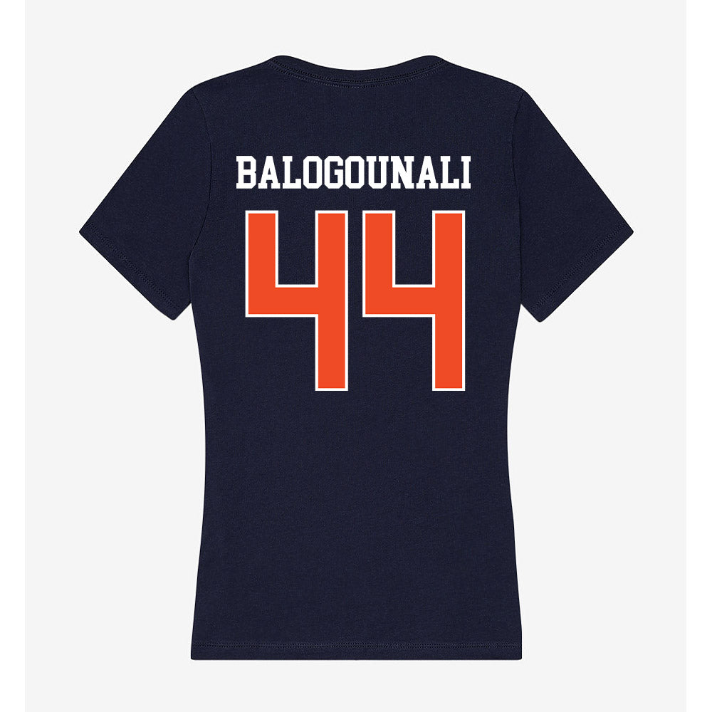 Auburn - NCAA Football : Adam Balogounali - Classic Shersey Women's V-Neck T-Shirt-1