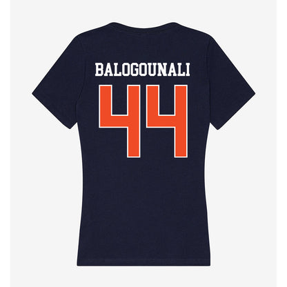 Auburn - NCAA Football : Adam Balogounali - Classic Shersey Women's V-Neck T-Shirt-1
